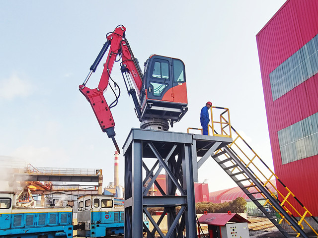 Sistema Hydraulic Rock Boom Boom