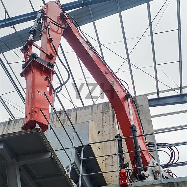 Sistema de auge de rockero de alta potencia YZH para plantas de aplastamiento primarias estacionarias