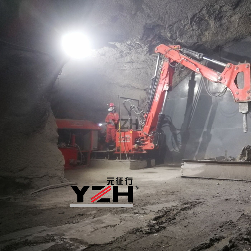 B Tipo de interruptores de roca estáticos utilizados en underground