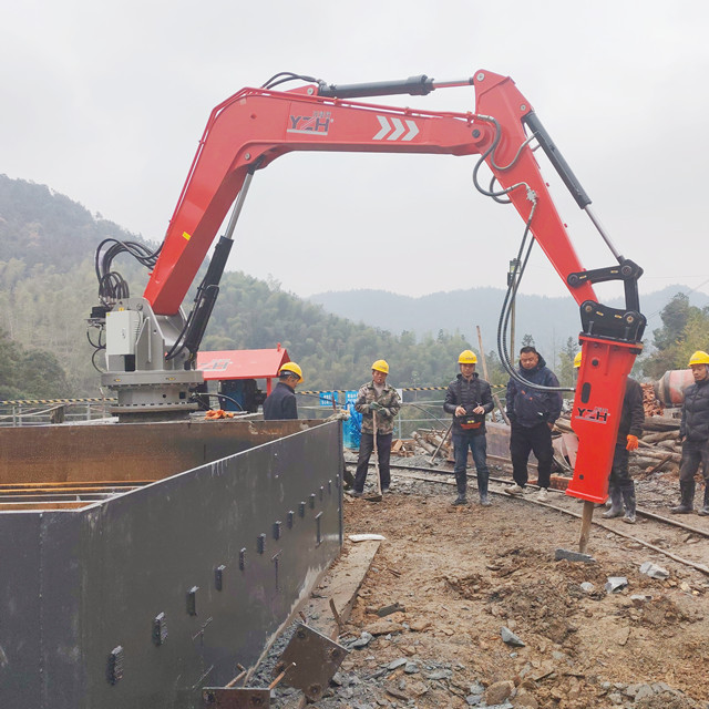 Martillo hidráulico estacionario YZH