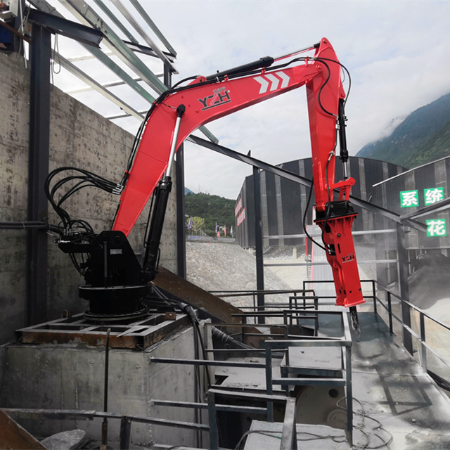 Sistema de pluma rompedor de rocas YZH WHC880