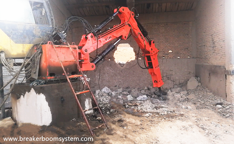 sistemas de rompe rocas de pedestal boom