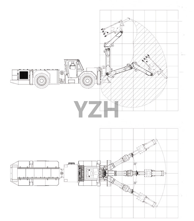 China YZH Mobile Rockbreaker