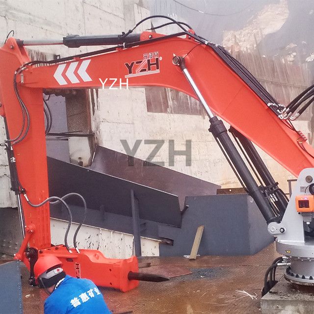 Sistema de interruptores de roca de boom grizzly estática