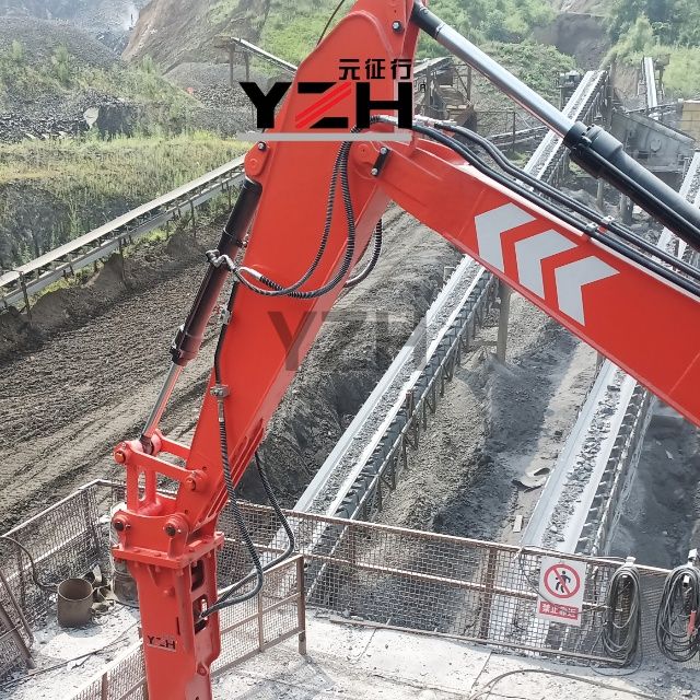 Yzh boom de rompores de roca hidr&aacute;ulica