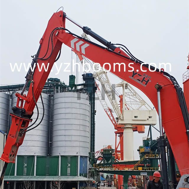 Sistema de rompe rocas de boom hidráulico YZH