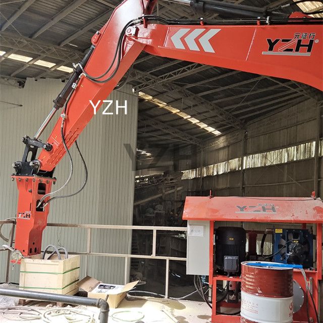 Sistema de auge de rompe rockeros de alta fuerza de YZH