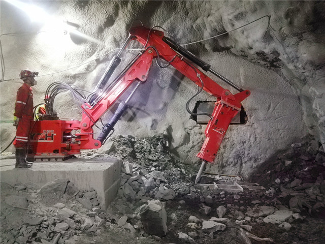 Sistema de Boom Rockbreaker