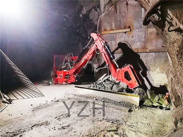 Sistema de Boom de rompas de rocas