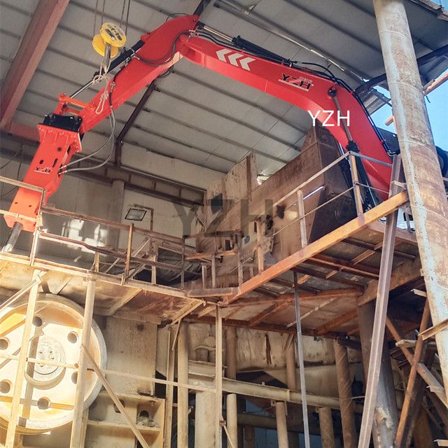 Sistema de interruptores de roca de boom grizzly estática