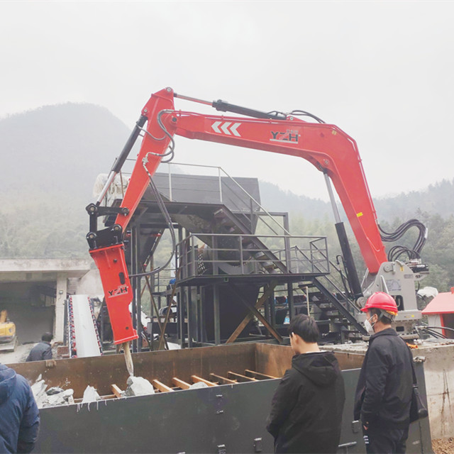 Martillo hidráulico estacionario YZH