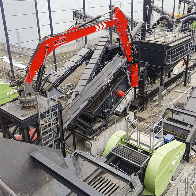 Sistema rompe rocas de pedestal de tipo estático YZH