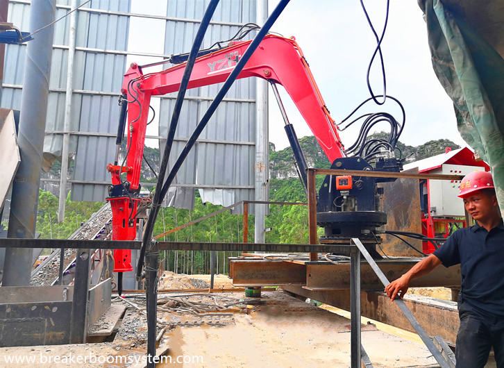 sistemas de pluma rompe rocas