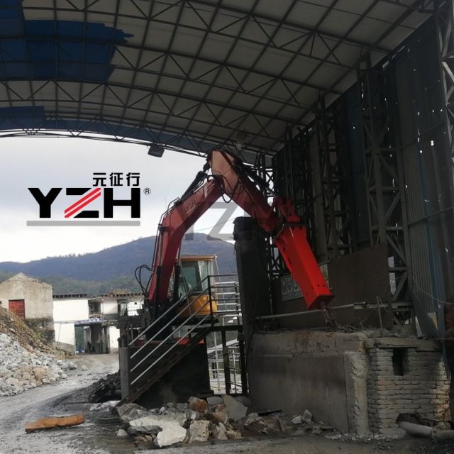 Sistema de pluma estacionario tipo pedestal