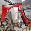 Sistema de rompe rocas de boom de pedestal