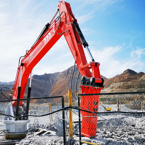 Sistemas de boom de rompas de rocas