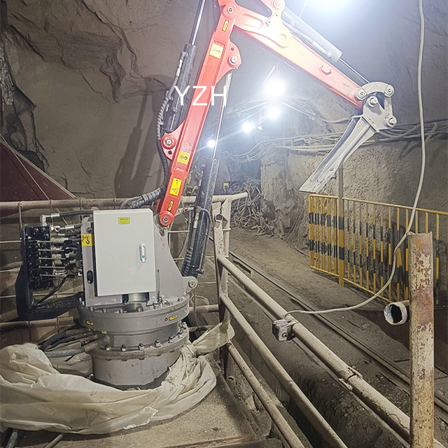 El nuevo sistema de boom de pedestal WH210 de YZH