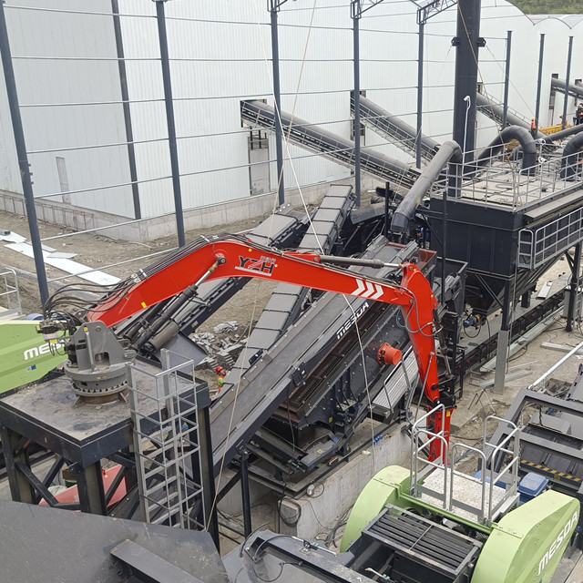 Sistema rompe rocas de pedestal de tipo estático YZH