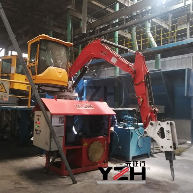 Sistema de boom rompedores de rocas de YZH