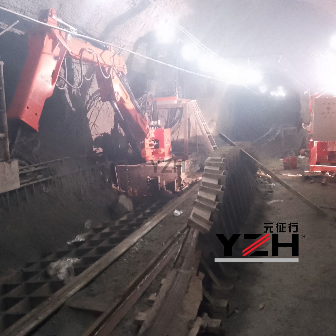 B Tipo de interruptores de roca estáticos utilizados en underground