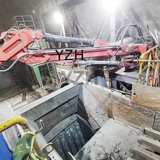 Sistema de boom de roca estática yzh grizzly
