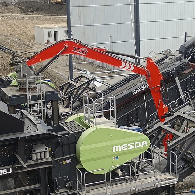 Sistema rompe rocas de pedestal de tipo estático YZH