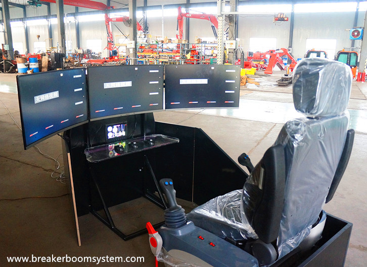 sistemas rompe rocas con brazo de pedestal