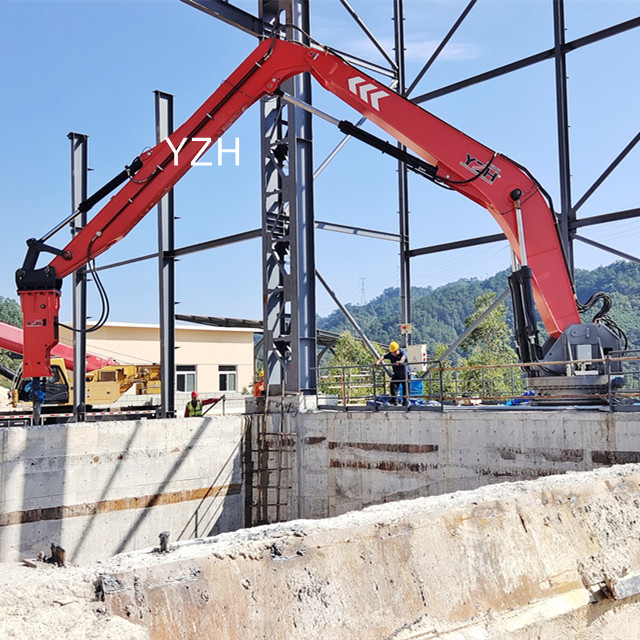 Boom de interruptores de roca estacionarios personalizados