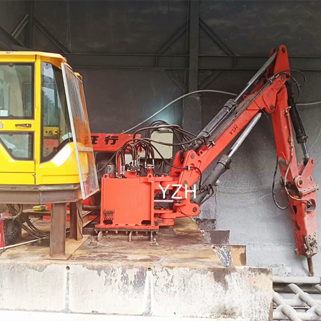 Pedestal Rockbreaker de pedestal probado en el rendimiento3