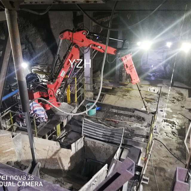 Sistema de boom de interruptores de roca est&aacute;ticos de Yzh