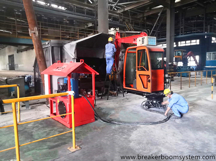 plumas de pedestal sistemas rompe rocas