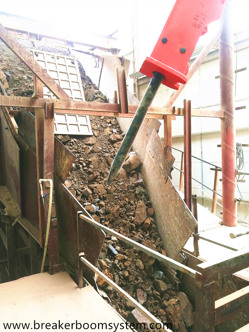 sistema de barreras rompe rocas