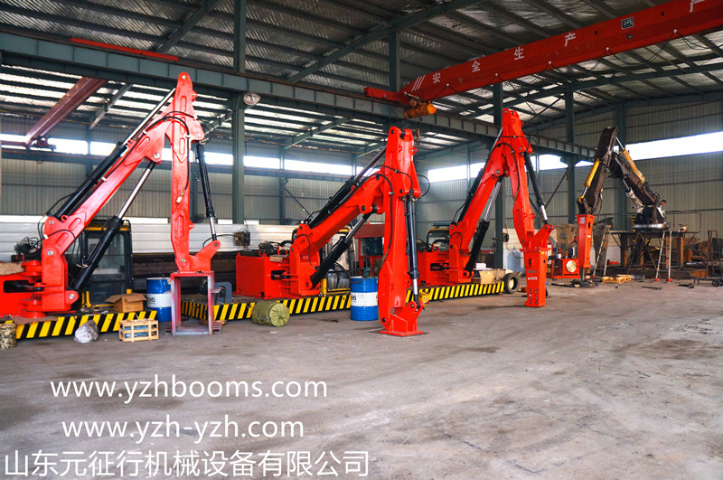 sistema de brazos de pedestal