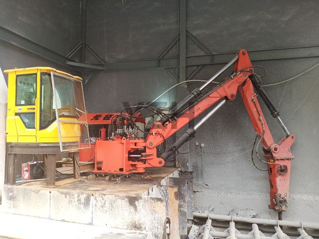 sistema de boom de pedestal