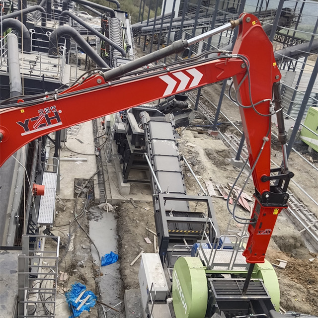 Sistema rompe rocas de pedestal de tipo estático YZH