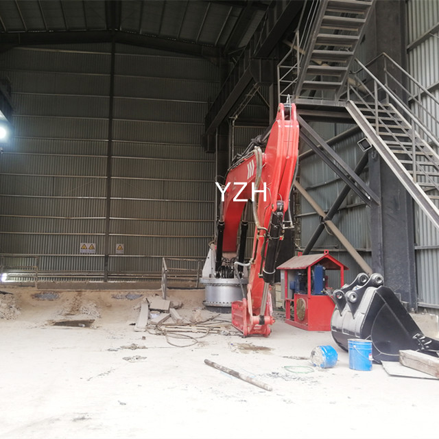 Sistema de auge est&aacute;tico de fuerza de YZH