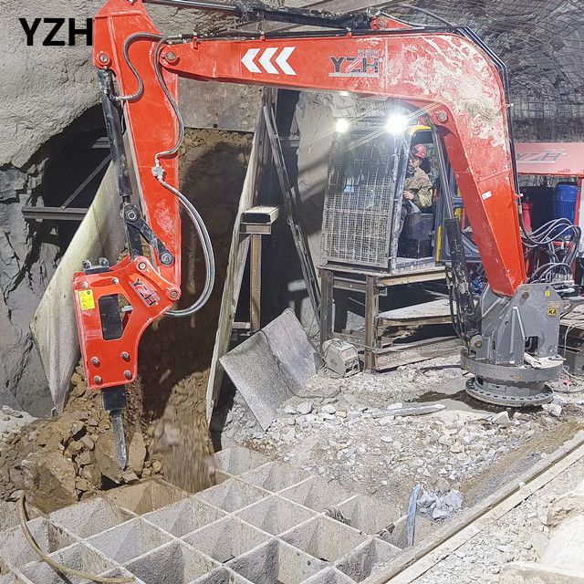 Sistema de pluma Rockbeaker estacionario YZH WHA460