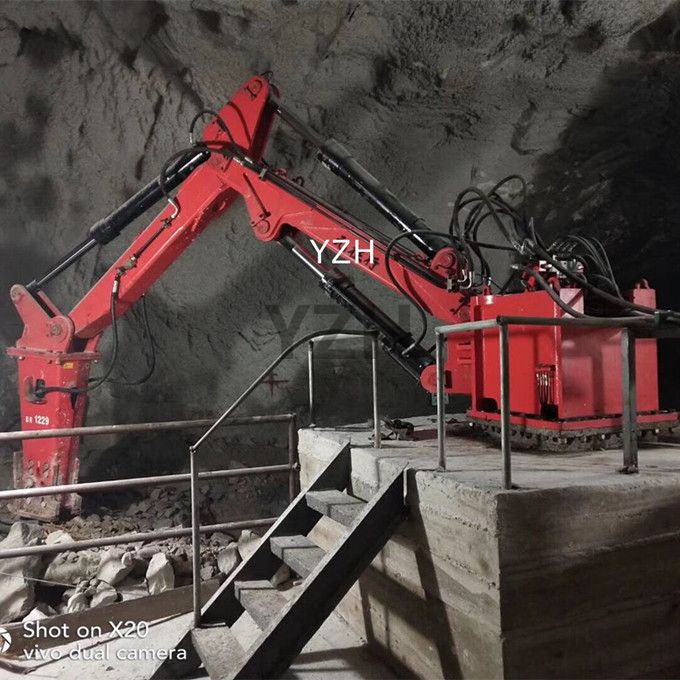 Sistema de boom rockbreaker de yzh comprobado por el rendimiento