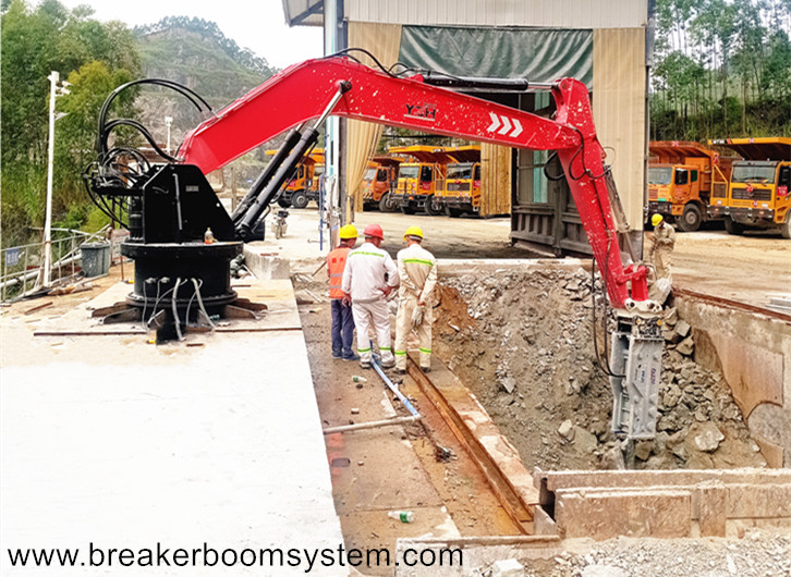 sistema de brazo de pedestal