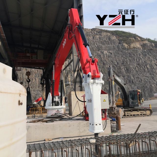 Sistema de boom rompedores de rocas de YZH