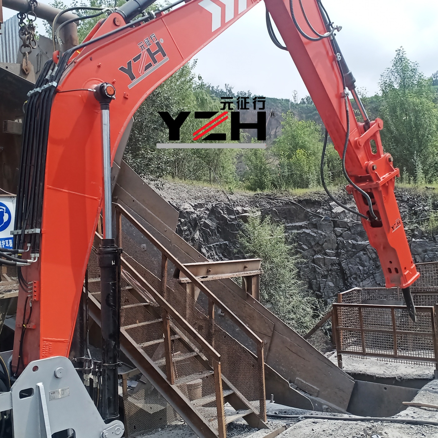 Sistema de auge de rockero de china