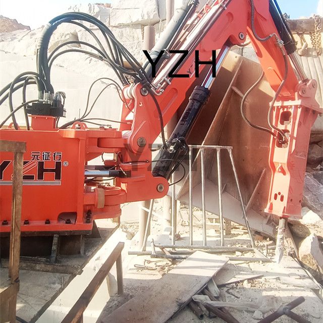 Sistema de boom de roca estática yzh grizzly