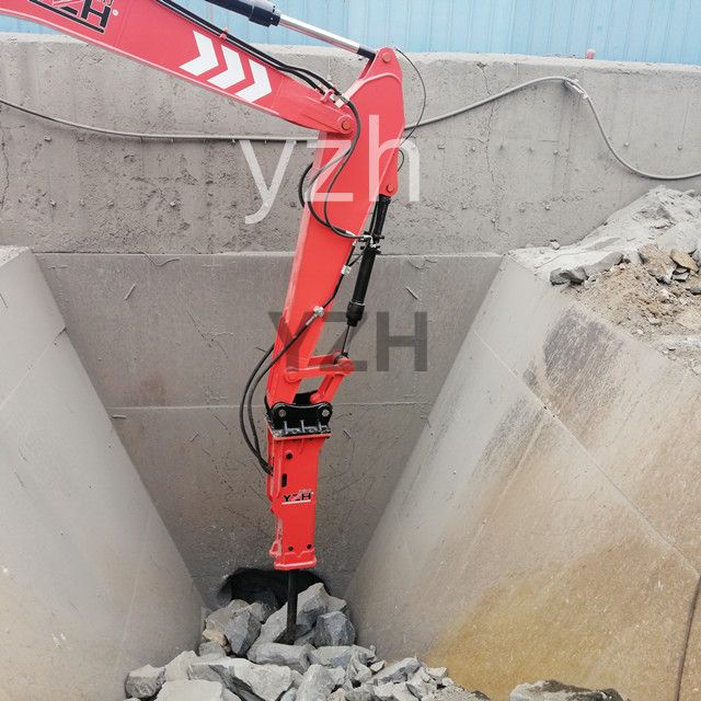 Sistema de boom de interruptores de rocas de pedestal
