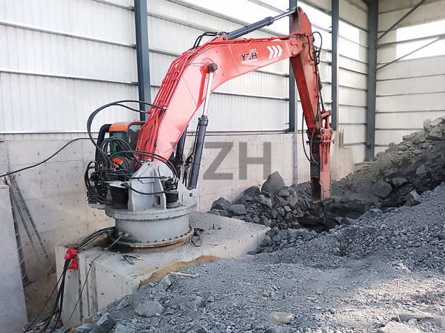 Sistema de boom de pedestal