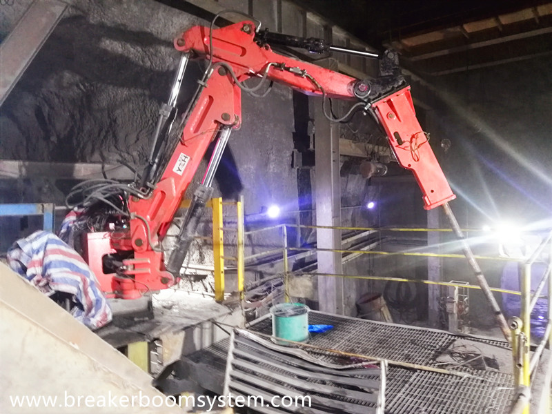 Sistema de pluma estacionaria