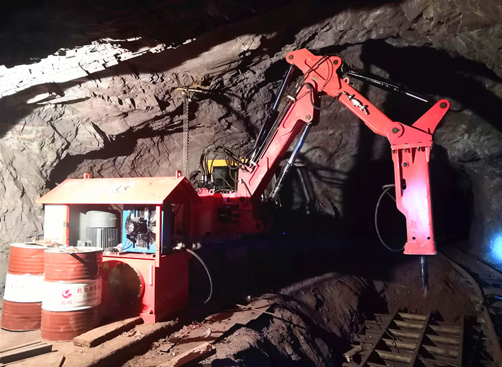 sistemas de rompe rocas estacionarios