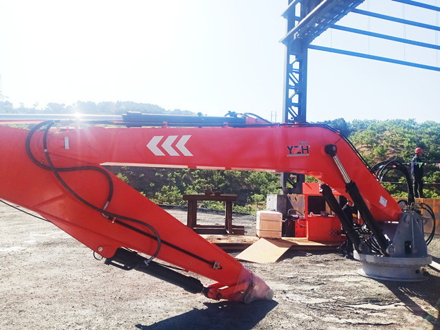 sistema de boom de pedestal