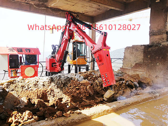 Sistema de Boom de rompas de rocas