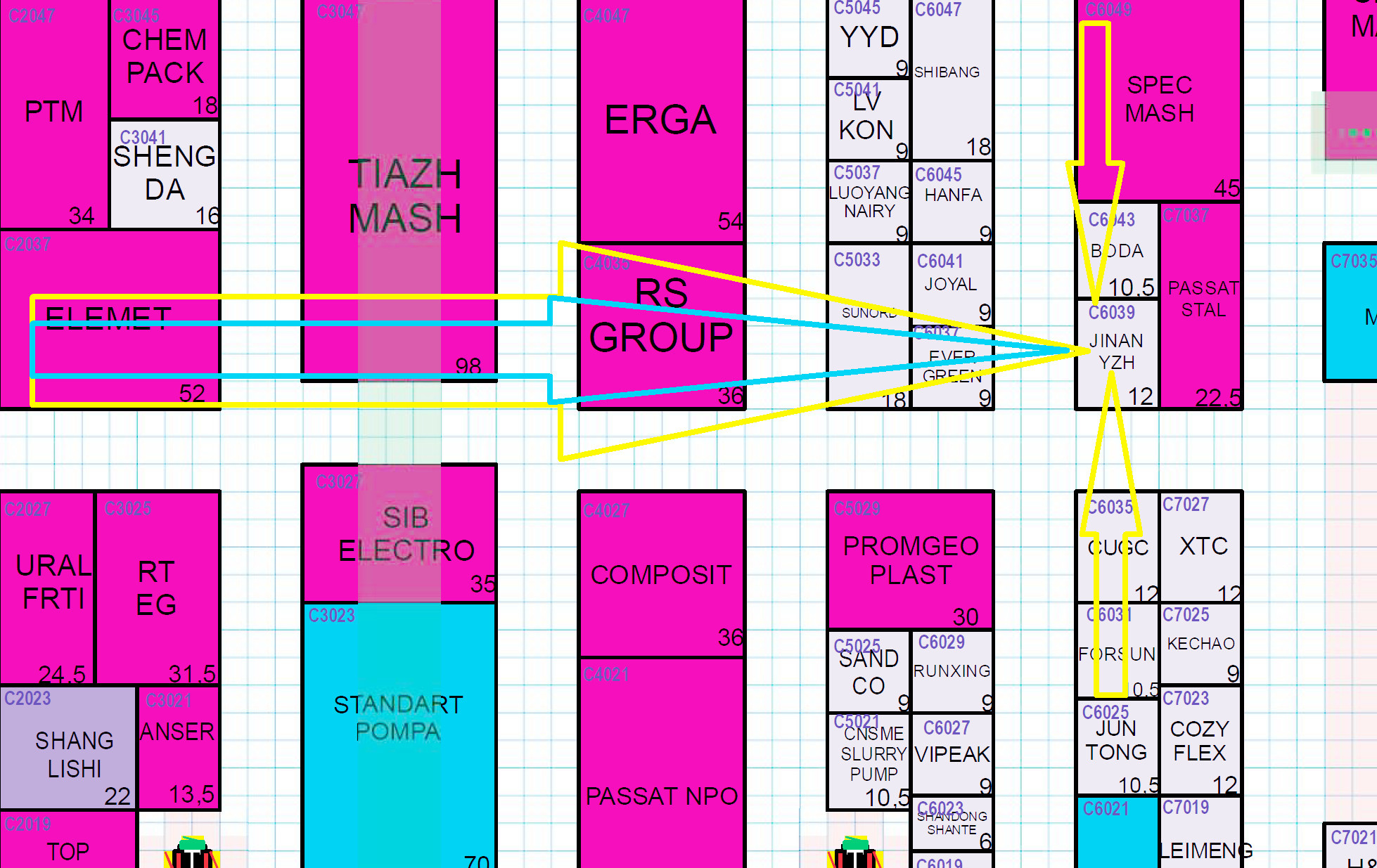 YZH Miningword Russia Hall 3 C6039