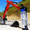 Sistema de boom de pedestal Rockbreaker